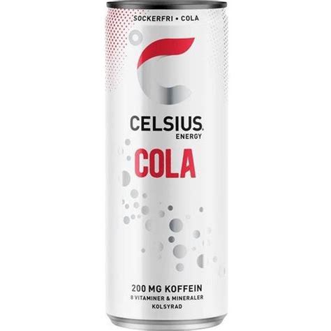 Celsius Energy Drink Cola 355ml 1 St • Pricerunner