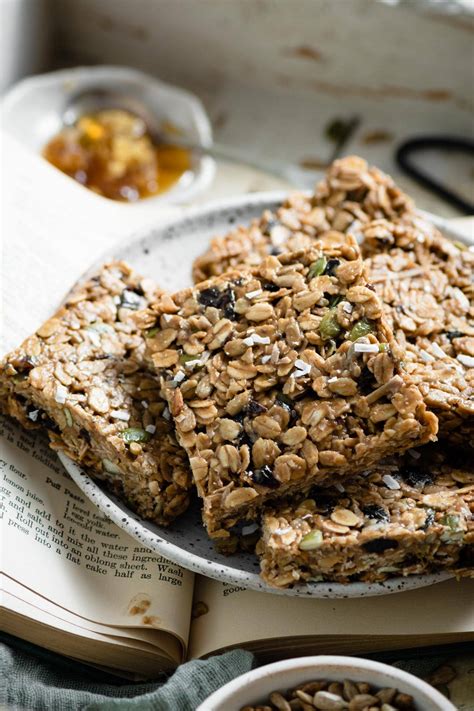 Healthy Homemade Granola Bars Two Cups Flour