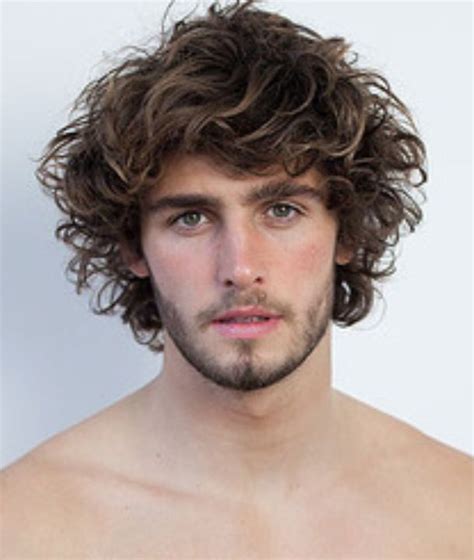 Mens Surfer Beach Hair Mens Hair In 2019 Curly Hair Men Curly