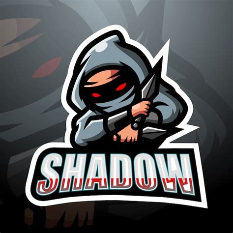 Premium Vector Shadow Mascot Esport Logo Design