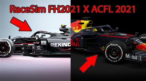 Mod Comparasion Formula Hybrid 2021 X ACFL 2021 Assetto Corsa YouTube