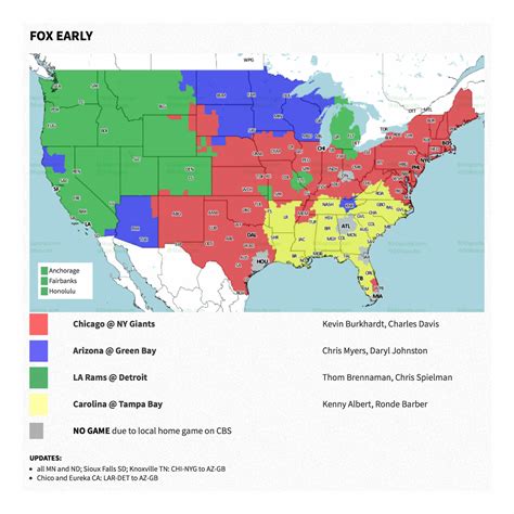 PACKERVILLE, U.S.A.: 2018 Week 13 NFL TV Maps