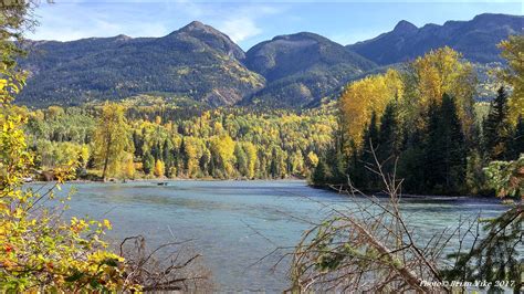 Northern Interior British Columbia Autumn Aspen Recreation Site Morice