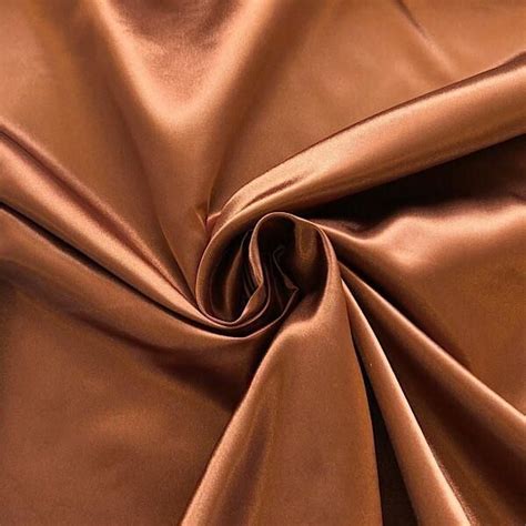 60 OFF Brown Satin Fabric SEW ROYAL COM Satin Fabric Brown