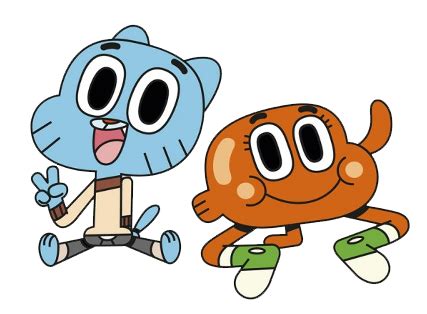 Assorted anime characters illustration, anime characters digital wallpaper. Cartoon Characters: Gumball