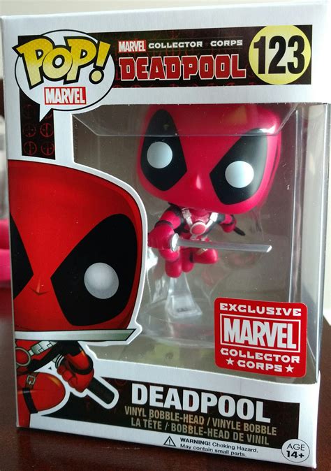 Funko Pop Marvel Collector Corps 123 Deadpool Collector Corps