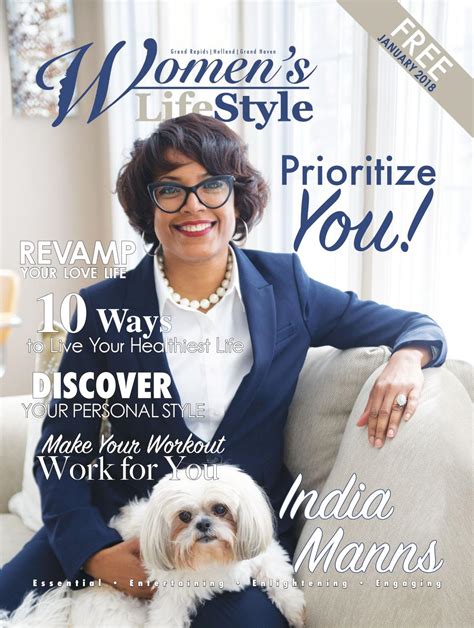 Womens Lifestyle Magazine January 2018 Prioritize You By