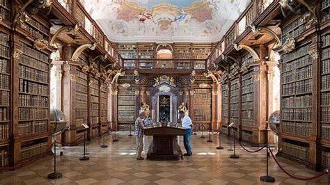 Melk Abbey Library Austria Beautiful Buildings