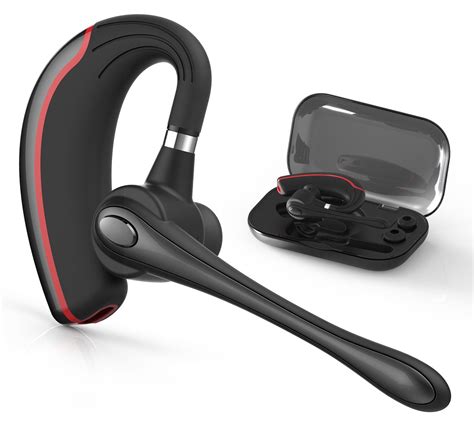 Bluetooth Headset Handsfree Wireless Earpiece V4 1 With Mic For Business Office Driving Big
