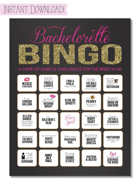 Bachelorette Party Game Instant Download By Sweetbeeshoppe On Etsy 6
