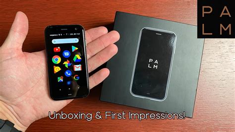 Palm Phone Unboxing And First Impressions A Mighty Tiny Phone Youtube