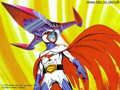 The phoenix chest emblem from the iconic cartoon show battle of the planets, also known as kagaku ninja tai gatchaman in japan. Battle of the Planets Wallpaper