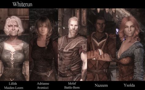 Inhabitants Of Skyrim Npc Overhaul モデル・テクスチャ Skyrim Special Edition