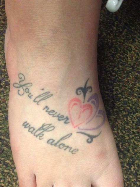 736 x 736 jpeg 40 кб. "You'll never walk alone" my best friend of 13 years and I ...