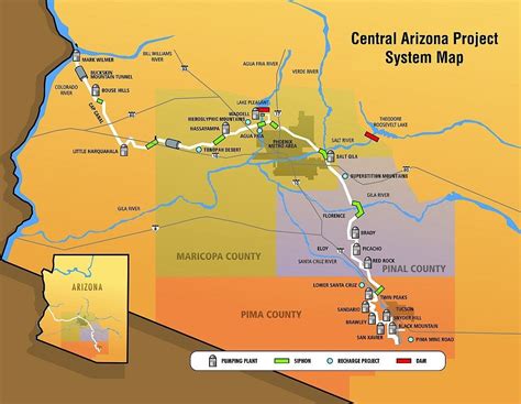 Central Arizona Project Maps