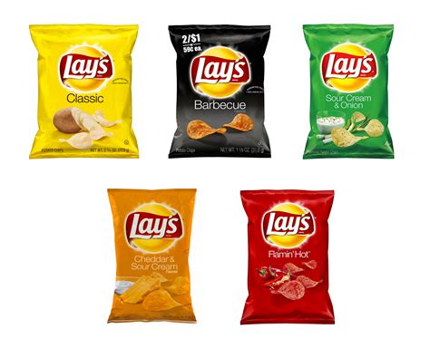 The perfectly crispy chip that has been america's favorite snack for more than 75 years. Brand New: New Logo and Packaging for Lay's