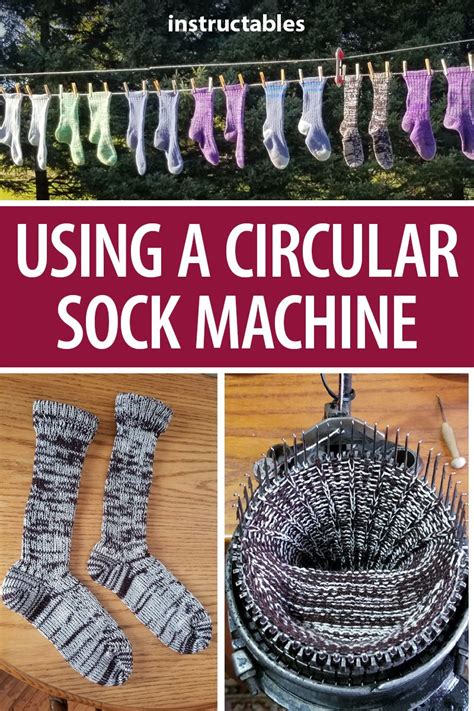 socks the old way on a csm circular knitting machine machine knitting knitting machine patterns