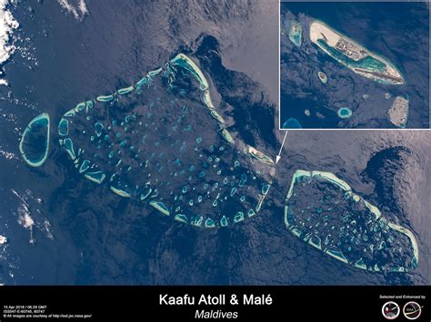 Kaafu Atoll Mal Maldives Apr Gmt Iss Flickr