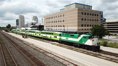 Go Transit Train Spotted In Downtown London Ont Saturday Ctv News