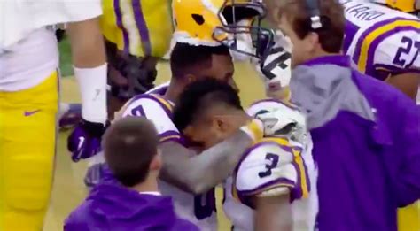 WATCH OBJ Or Jarvis Landry Les Miles Reveals Who Made The First One Handed Catch During LSU Days