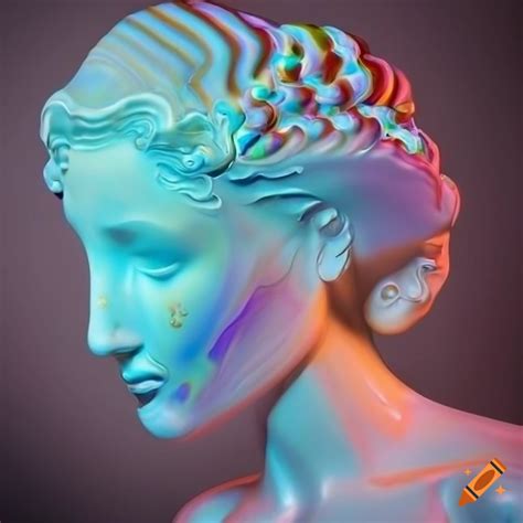 Ultra Hd Sculpture With Vivid Composition