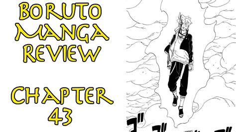 Boruto Manga Review Chapter 43 Youtube