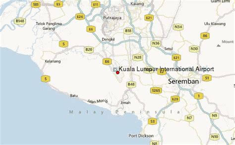 Malaysia Map Airports