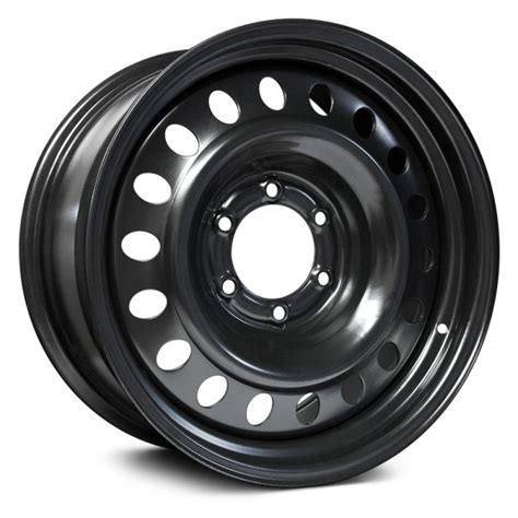 Rt 18 Steel Wheel 6 Lug X48639 Wheels Black Rims