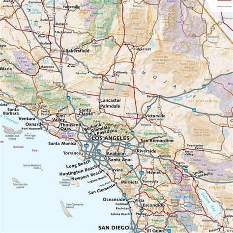 California Road And Recreation Atlas Benchmark Maps Nameless 1