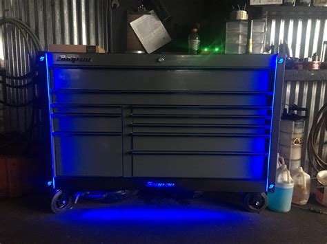 My New Box The Leds Are So Pointless Yet So Cool Storm Gray With Blue