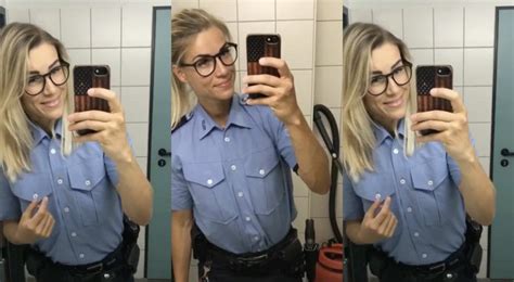 Worlds Sexiest Policewoman Officer Strips To Bikini For Arresting