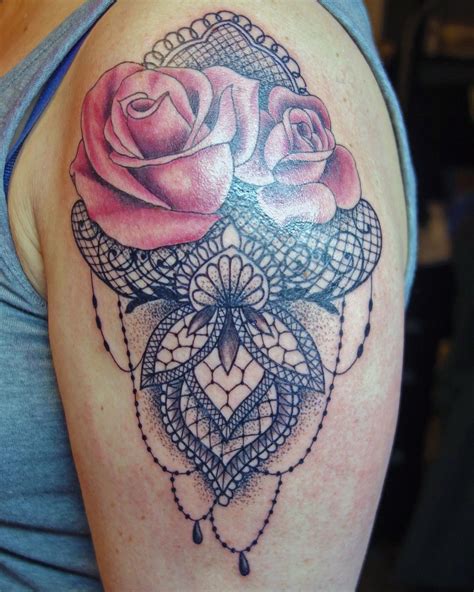 60 Best Lace Tattoo Designs And Meanings Sexy And Stunning 2019