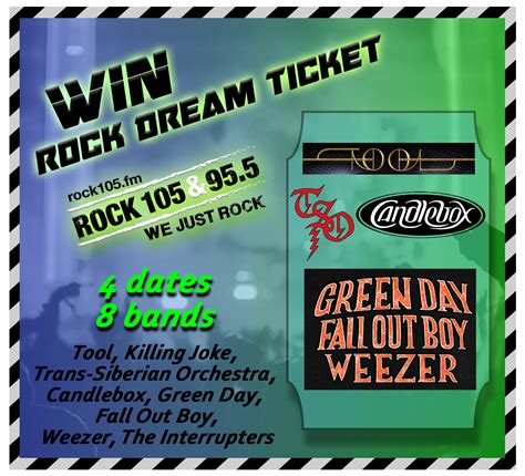 Contest Rock Dream Ticket Rock105fm