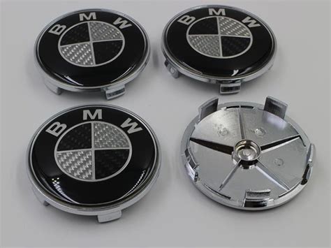 4 Pcs 60mm M Sport Wheel Center Caps Badge For Bmw Car