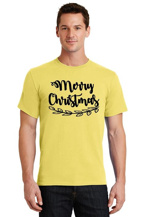 Mens Merry Christmas T Shirt Xmas Holiday Shirt Ebay