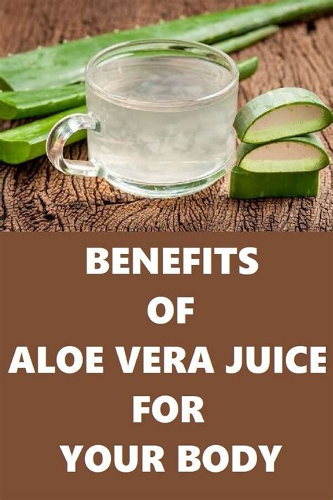 If you have trouble passing stool, try incorporating this healthy elixir into your daily diet. Benefits of Aloe Vera Juice for Your Health (With images ...
