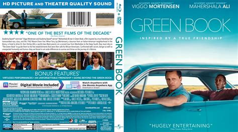 Green Book Bluray Cover | Cover Addict - Free DVD, Bluray Covers and Movie Posters
