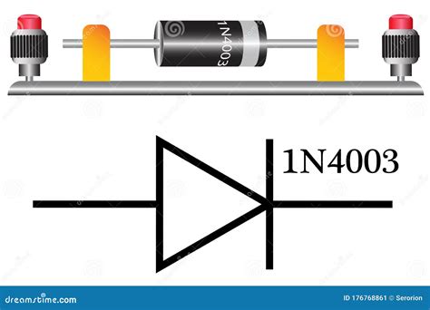 Diode For Semiconductor Electronic Circuits Board Icon Vector