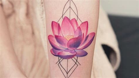 ¿sabes Qué Significan Los Tatuajes De La Flor De Loto