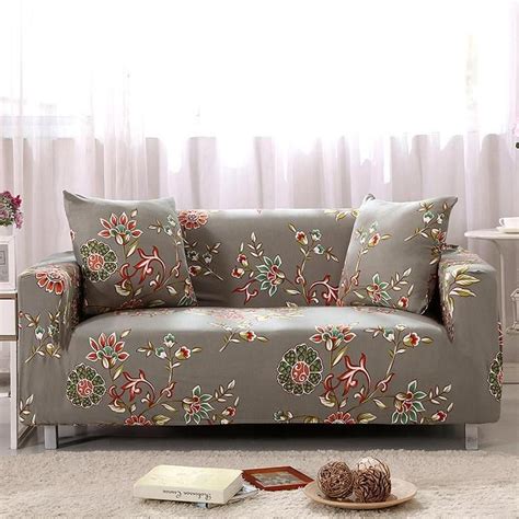 Check spelling or type a new query. Artichoke / Red Abstract Floral Pattern Sofa Couch Cover ...