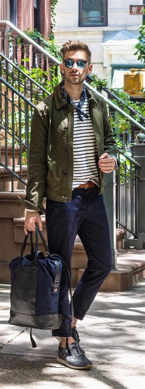 20 Stylish Striped Outfit Ideas For Men Who Love Stripes