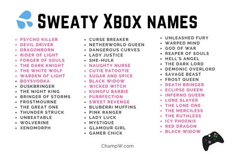350 Sweaty Xbox Names That Make Gamers Crazy