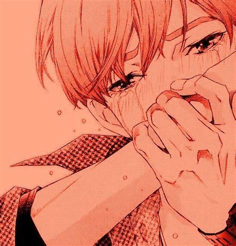 Aesthetic Anime Art Boy Cry Cute Edit Illustration
