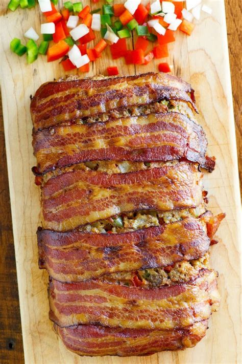 Bacon Wrapped Meatloaf Recipe Girl