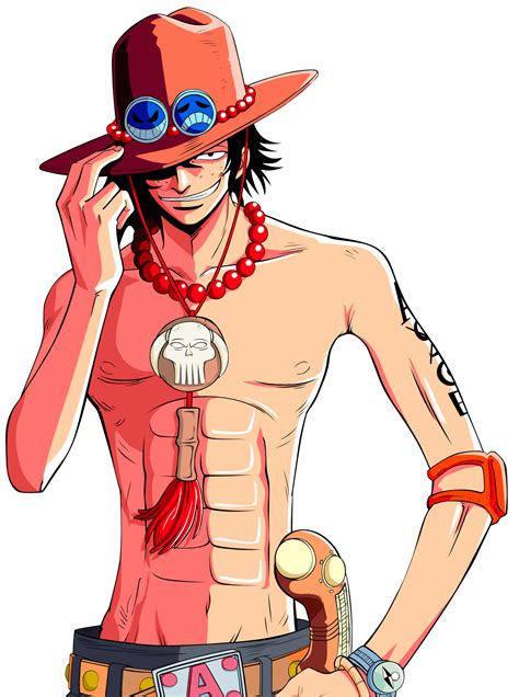 Portgas D. Ace | ONE PIECE GOLD png image