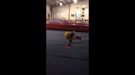 Toe Touch Double Back Tuck Youtube