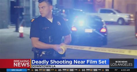 Homicide Investigation Ongoing In Downtown La After Shooting Near Film