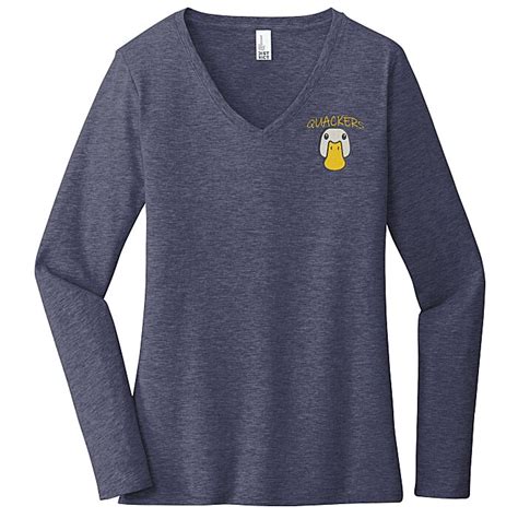 Ultimate V Neck Long Sleeve T Shirt Ladies Colors