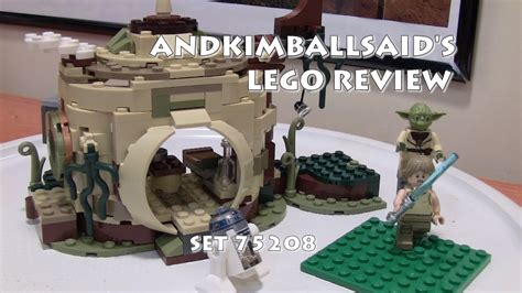 Lego Star Wars Yodas Hut Set 75208 Review Youtube