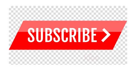 Text Transparent Image Youtube Subscribe Button 